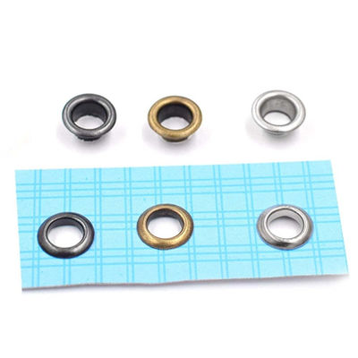 Metal Buttonholes Buck Eyelets Rivets 2mm 3mm 3.5mm 4mm 4.5mm 5mm 6mm 8mm Bright Finish