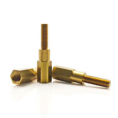 Copper Threaded Hex Standoff Spacer with 1mm Length and ISO9001:2015 Certification for Precision Applications