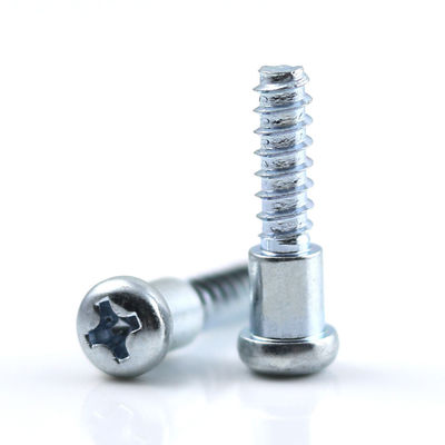 Alloy Steel Blue Zinc Plated Round Head Cross Drive Step Shoulder Screws for Industrial