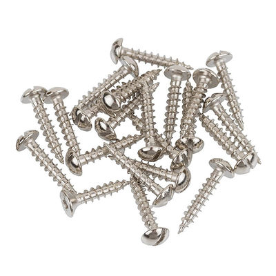 Stainless Steel M5 Pan Head Slotted Screw 16mm-180mm DIN Standard