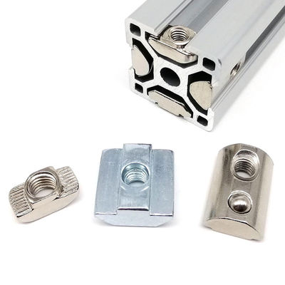 ISO9001:2015 Certified Stainless Steel and Carbon Steel T Nut Metal Nut for Precision Applications