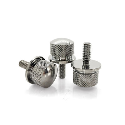 CNC-Machined M3-M12 Custom Thumb Screw with Non-Standard Thread and Knurled Grip - ISO 9001 Certified