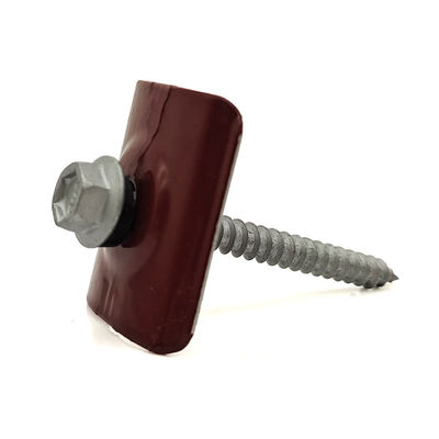 Hex Flange Self-Tapping Screw with Leak-Proof EPDM Sealing Washer for Weatherproof Roofing Fastening