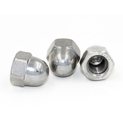 A2/A4 Stainless Steel Dome Cap Nut with M6/M8/M10/M12 Sizes and ISO 3506 Compliance