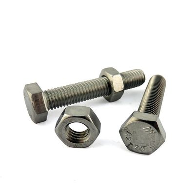 High Strength Metric M6 Hex Head Bolt 316 Stainless Steel Customized