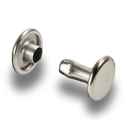 Custom Stainless Steel Double End Rivet for Leather Clothing ISO9001:2015 Certified