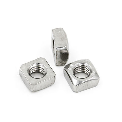 Stainless Steel 304 Square Nut with M2.5 M3 M4 M5 Sizes M1-M16 DIN Standard