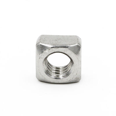 Stainless Steel 304 Square Nut with M2.5 M3 M4 M5 Sizes M1-M16 DIN Standard
