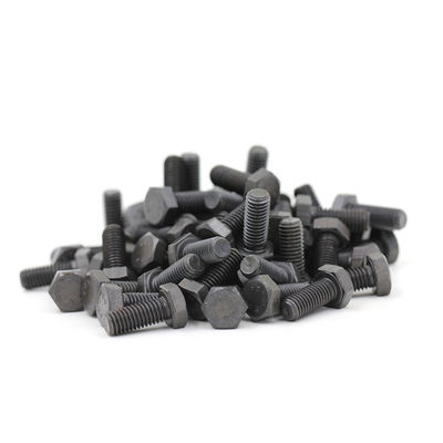 Stainless Steel Grade 12.9 Black Zinc Hex Head Bolts For Industrial Applications