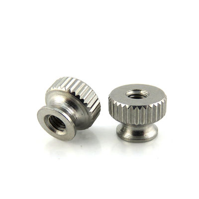 High Precision CNC Machined Stainless Steel Barrel Nut with Passivation Finish in M1~M16 Sizes
