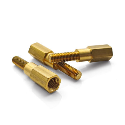 Copper Threaded Hex Standoff Spacer with 1mm Length and ISO9001:2015 Certification for Precision Applications