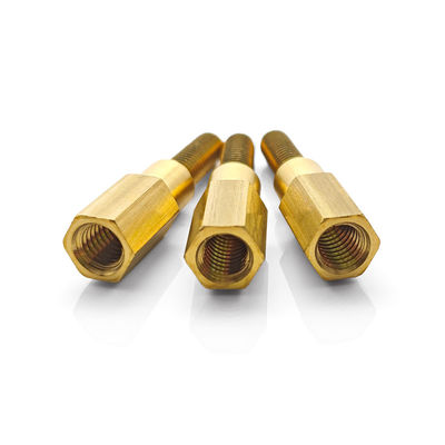 Copper Threaded Hex Standoff Spacer with 1mm Length and ISO9001:2015 Certification for Precision Applications