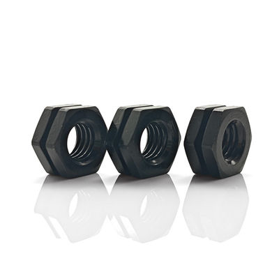 M8 Double Hex Nut DIN Standard 6.8 Grade Passivated Finish