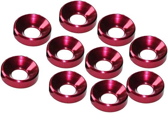 Custom Aluminum Anodized Cup Washer and Bowl Washer for Reliability Test in Heavy Industry