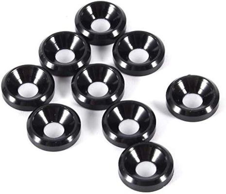 Aluminum Conical Cone Countersunk Washer with Plain Finish for M4 M5 M6 M8 Sizes