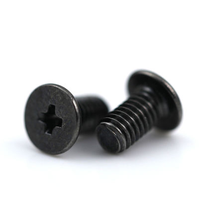 Laptop Black Oxide Small Screw Washer Head Miniature Machine Screws