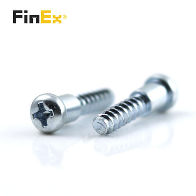 Alloy Steel Blue Zinc Plated Round Head Cross Drive Step Shoulder Screws for Industrial
