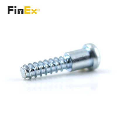 Alloy Steel Blue Zinc Plated Round Head Cross Drive Step Shoulder Screws for Industrial
