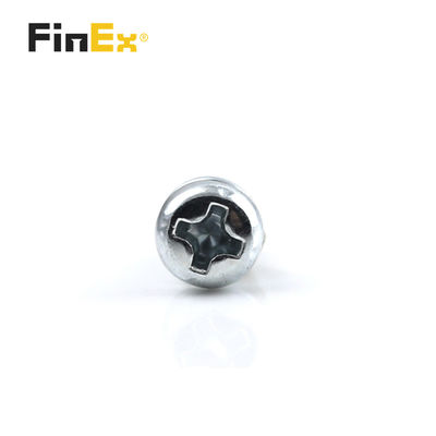 Alloy Steel Blue Zinc Plated Round Head Cross Drive Step Shoulder Screws for Industrial