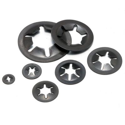 Precision Mechanical Dimensions Spring Steel Internal Tooth Starlock Washer for Secure Fastening