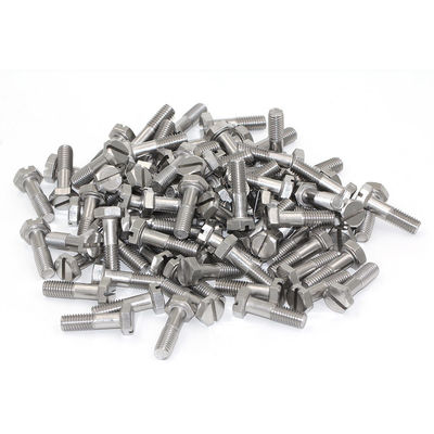 Industrial Grade 304 Stainless Steel Fine Threaded Slotted Hex Bolts Length 1mm-500mm
