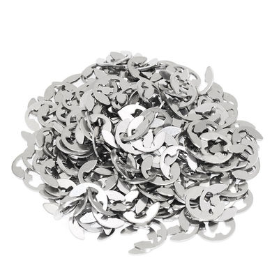 Stainless Steel 304 Open End C Shape Lock Washer with ZINC Finish for Reliability Test