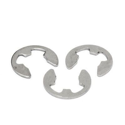 Stainless Steel 304 Open End C Shape Lock Washer with ZINC Finish for Reliability Test