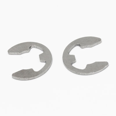 Stainless Steel 304 Open End C Shape Lock Washer with ZINC Finish for Reliability Test