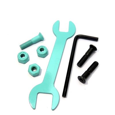 4.65mm Thread Diameter 22.25mm Length ISO9001:2015 Certified Flat Head Hex Socket Screw for Skateboard