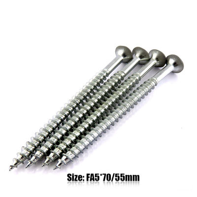 Custom Made Self Tapping Screw with Phillips Flat Head Stainless Steel ISO9001:2015 Certified Available in M1.6~M10