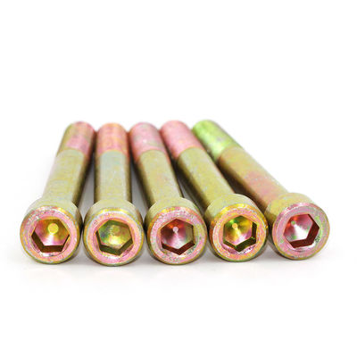 8.8 Grade Carbon Steel Socket Head Cap Screw Color Zinc Truss Head for Industrial
