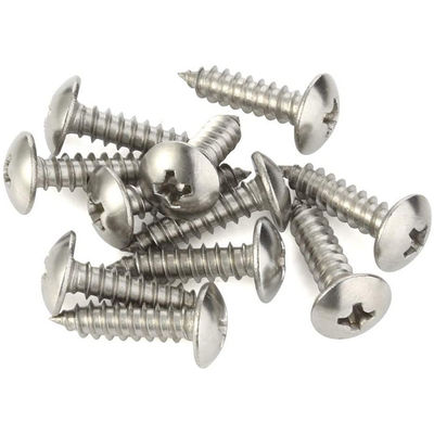 Stainless Steel M5 Pan Head Slotted Screw 16mm-180mm DIN Standard