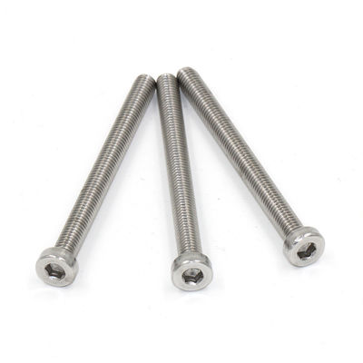 Stainless Steel Thin Cylindrical Head Hexagon Socket Cap Screws DIN Standard