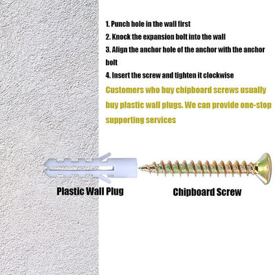 DIN 7502 ISO 1481 Furniture Self Tapping Screw for Wood and Construction with Pozi Drive