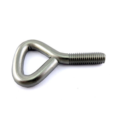 Triangle M8 Stainless Steel Eye Bolt Zinc Plated Metal Screw Fastener
