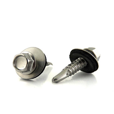 ISO9001 2015 Certified Metal Steel Roofing Screw Washers Hex Head Drilling Self Tapping Screw for Metal