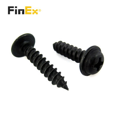 Flat Head Self Tapping Concrete Screws with Blue Coating and Phillips Drive for Easy Installation