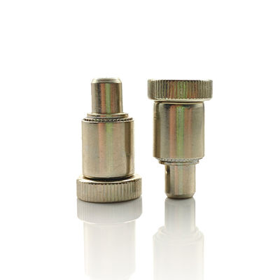 Stainless Steel Panel Spring Locating Pin with Bright Finish and Spring Loaded Design for Secure Fastening