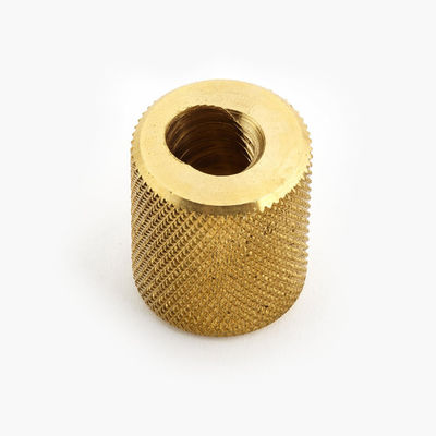 Threaded Brass Wood Insert Nut Customized High Precision M6 Thread Insert