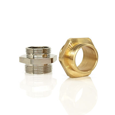 ISO9001:2015 Certified DIN Standard Customizable Stainless Steel Brass Tube Nut for Industrial Applications