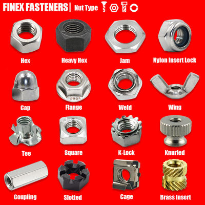 M6 Stainless Steel Coupling Nut DIN Standard 6.8 Grade 30mm Length