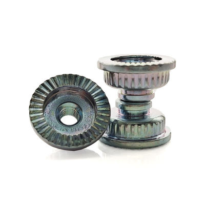 Carbon Steel Custom Flange Lock Nut with Anti-Loosening Design for Heavy Industry