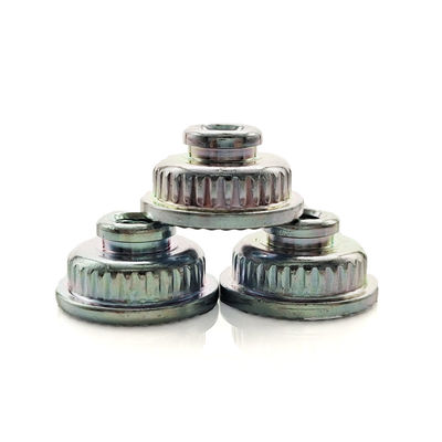 Carbon Steel Custom Flange Lock Nut with Anti-Loosening Design for Heavy Industry