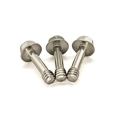 316 Stainless Steel Hex Flange Head Captive Screw for Heavy-Duty Applications