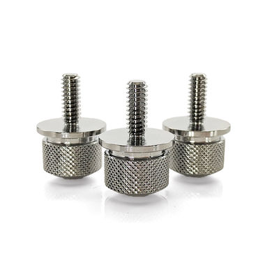 CNC-Machined M3-M12 Custom Thumb Screw with Non-Standard Thread and Knurled Grip - ISO 9001 Certified