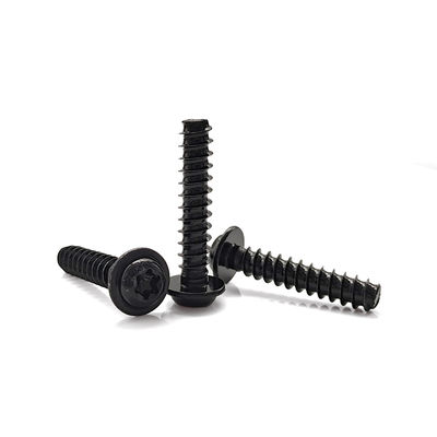 Black Zinc Plated Pan Head Screw with Washer – Torx T30 Drive & 8.8 Grade for Machinery Assembly
