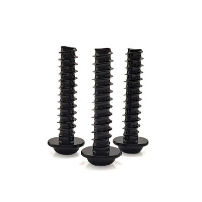 Black Zinc Plated Pan Head Screw with Washer – Torx T30 Drive & 8.8 Grade for Machinery Assembly