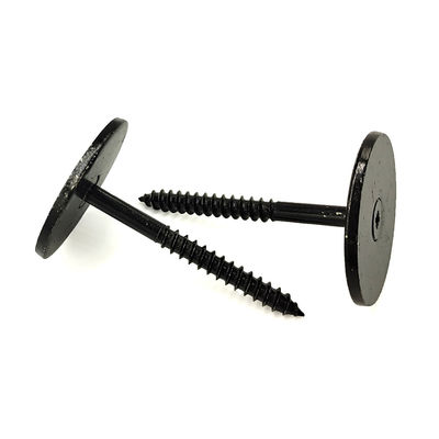 Black Zinc Plated Self-Tapping Screw with Partial Thread and No Pre-Drilling Required for Metal Fastening DIN Standard