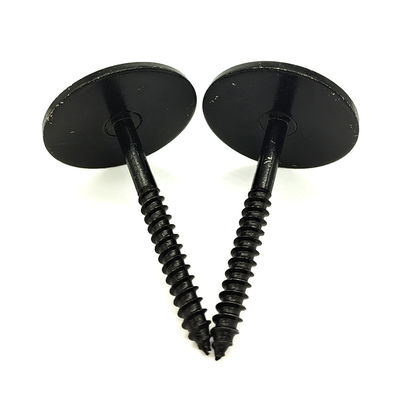 Black Zinc Plated Self-Tapping Screw with Partial Thread and No Pre-Drilling Required for Metal Fastening DIN Standard
