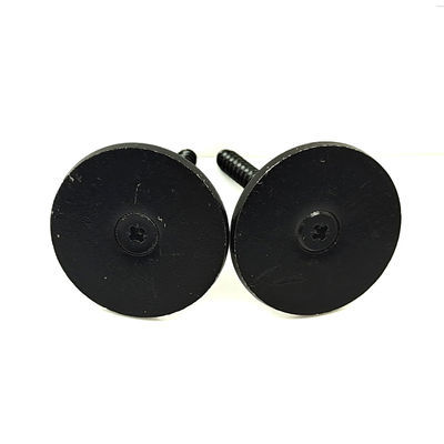 Black Zinc Plated Self-Tapping Screw with Partial Thread and No Pre-Drilling Required for Metal Fastening DIN Standard